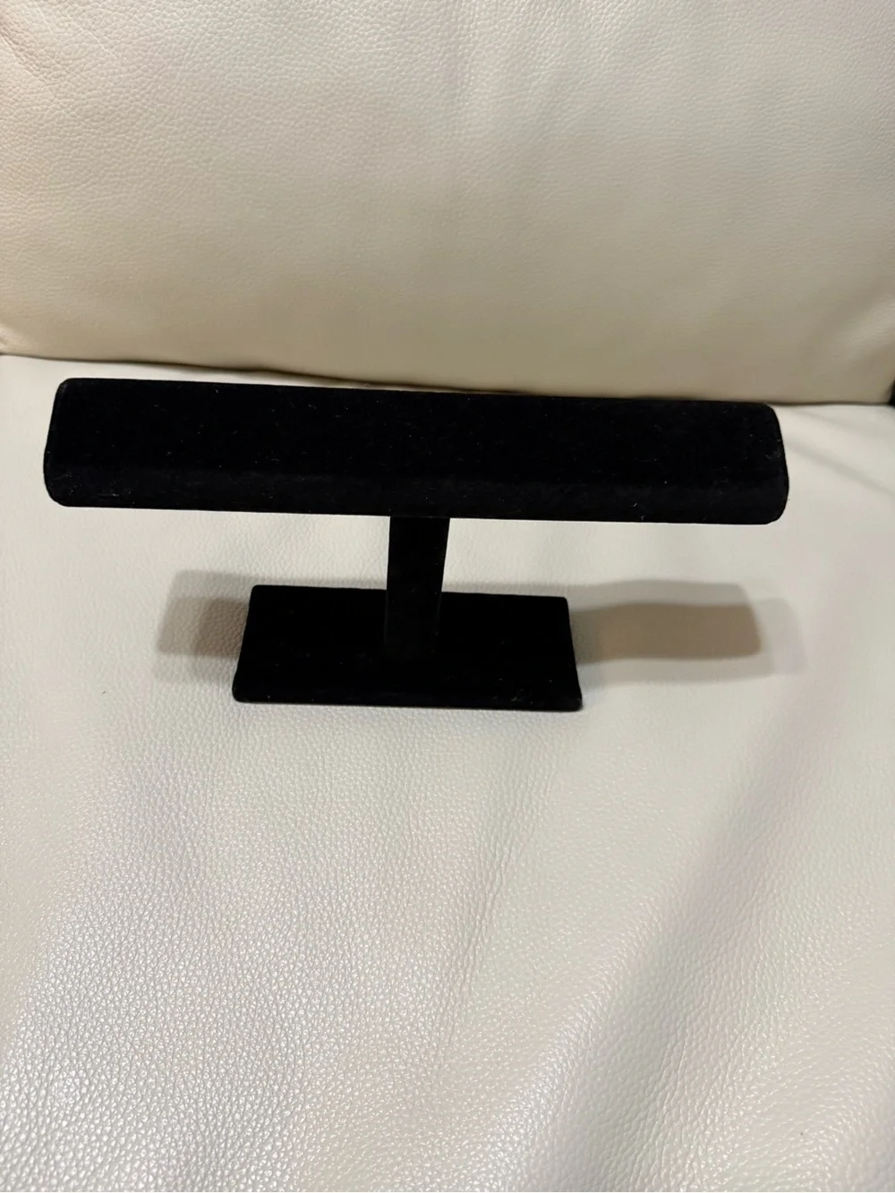 Black Velvet T-Bar Jewelry Display